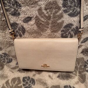 Coach Beige Crossbody Bag